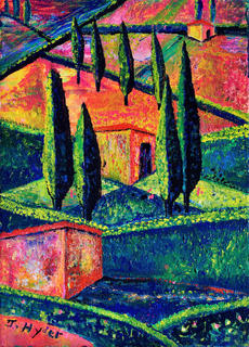 'Tuscany Tour 2' by Jane Hyder (SOLD)