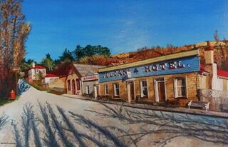 'Main Street St Bathans' by Ronda Thompson (SOLD)