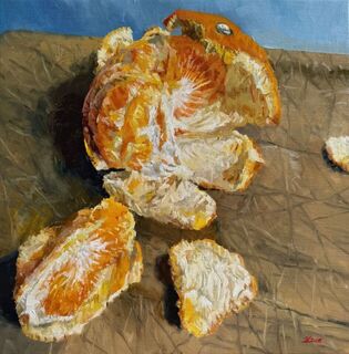 'Orange 2' by Iwen Yong (SOLD)