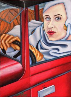 'Red Bugatti' by Heimler and Proc (SOLD)