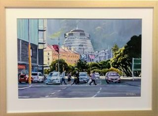 'Late Afternoon Sun' by Phil Dickson (SOLD)