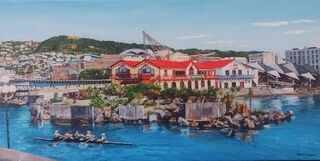 'The Boat Shed' by Ronda Thompson (SOLD)