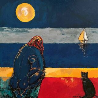'Leaving by Moonlight' by Peter Augustin