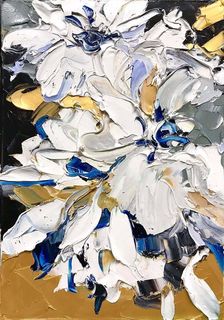 'Blue Porcelain Series No 3' by Diana Peel (SOLD)
