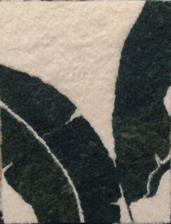 'Banana Leaf' by Rebecca Robbie (SOLD)