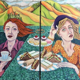 'High Tea Hedge' by Heimler and Proc (SOLD)