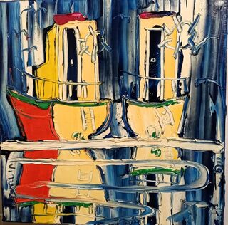 'Two Fishing Boats' by Vincent Duncan