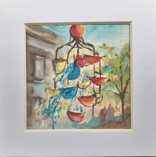 'Bucket Fountain No 2' by Samantha Qiao (SOLD)