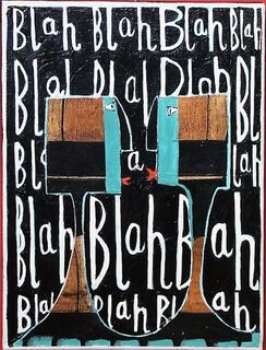 'A Long Blah Blah' by Paul Vincent (SOLD)