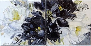 'Black and White mini series No 8' by Diana Peel (SOLD)