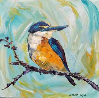 'Kotare Kingfisher' by Shawna Chow