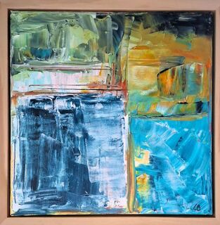 'Sunset from my Window' by Lindsay Blakeley