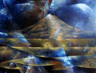 'Do You Feel the Mountains Tremble' by Miranda Woollett (SOLD)