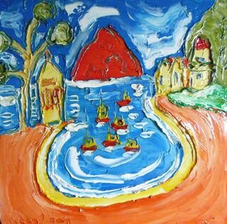 'Smiley Island Bay' by Vincent Duncan (SOLD)