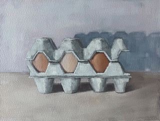 'Eggs and Carton' by Jules Crafts
