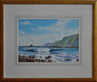 'Wave Breaks South Coast' by Alfred Memelink