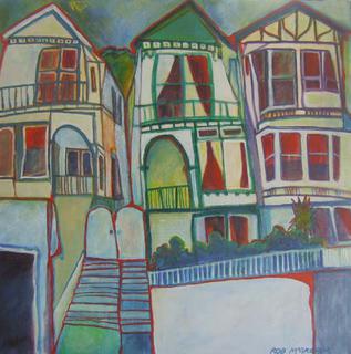 Wellington Houses by Rob McGregor (SOLD)